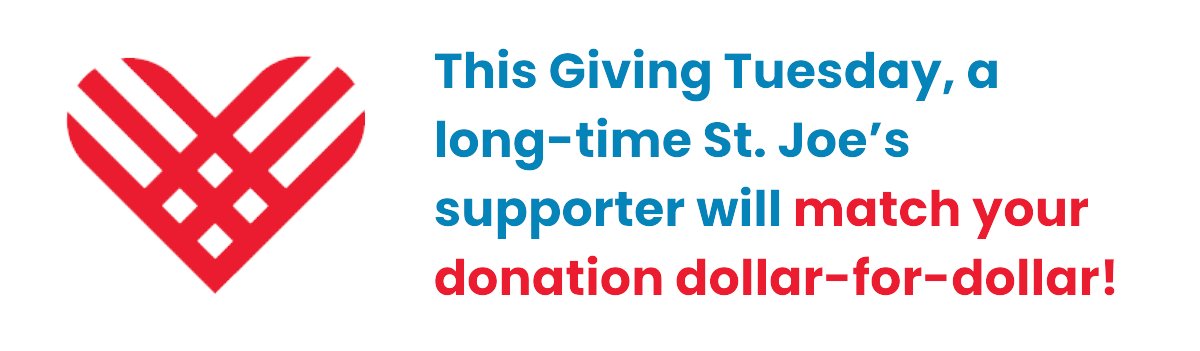 This Giving Tuesday, by making a donation to St. Joe's, you’ll help fund some of our most critical equipment needs.

And, when you make a gift today, it will be matched dollar-for-dollar by a community member and long-time supporter!

Give today: foundation.sjhcg.ca/holidaymatchsm/