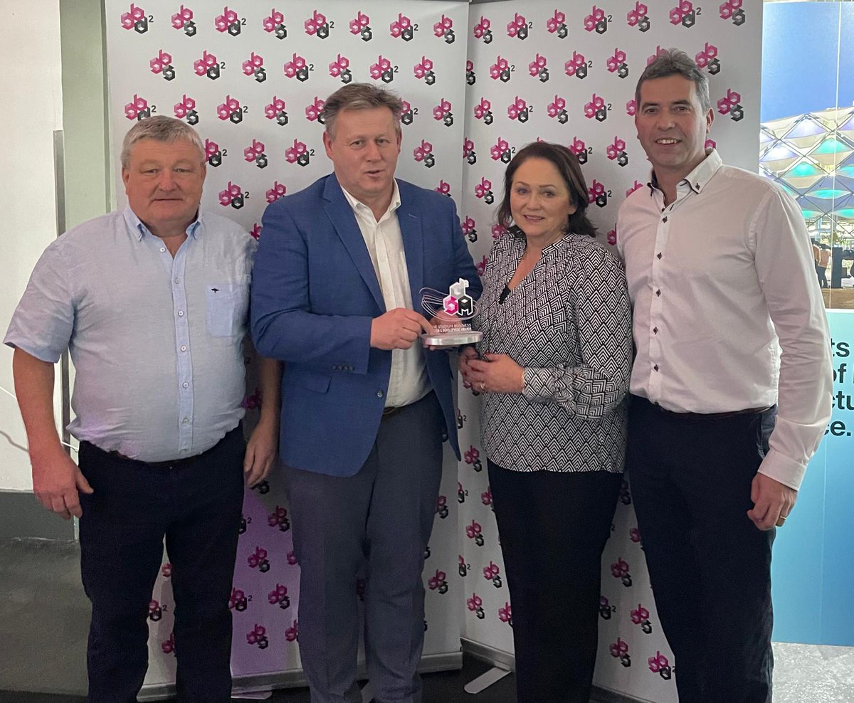 Cavan GAA have won The Community Project Award category at the Stadium Business Design and Development Awards 2024 tonight in Old Trafford.
The new Accessibility 
Space and Sensory Room were short listed as a finalist in the Community Project Award Category: