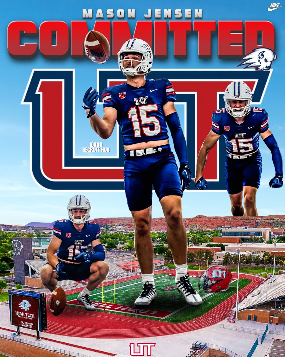 Three Star Athlete, <a href="/JensenMason15/">Mason Jensen 3⭐️</a> has committed to Utah Tech University 

Mason also held offers from University of Idaho and Idaho State Univeristy