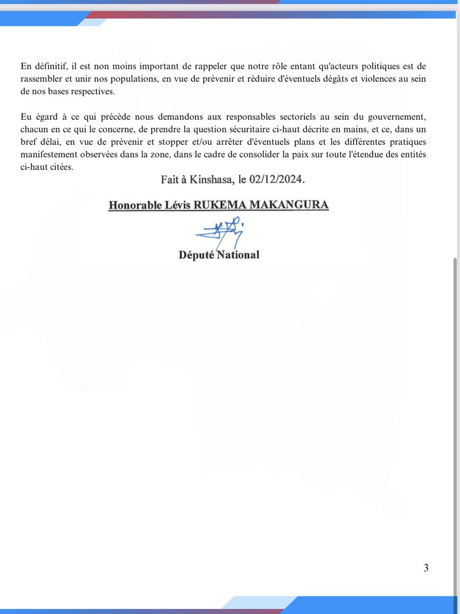 Merci Honorable Levis,  la coalition FARDC,  FDNB , FNL ,CNRD et Mayi Mayi n'existe pas, par ricochet le prétendu génocide en gestation n'est certain. Le seul génocide que le Banyamulenge craignaient c'est celui de Red Tabara  venu du Rwanda en coalition de Mayi mayi. <a href="/StateDept/">Department of State</a>