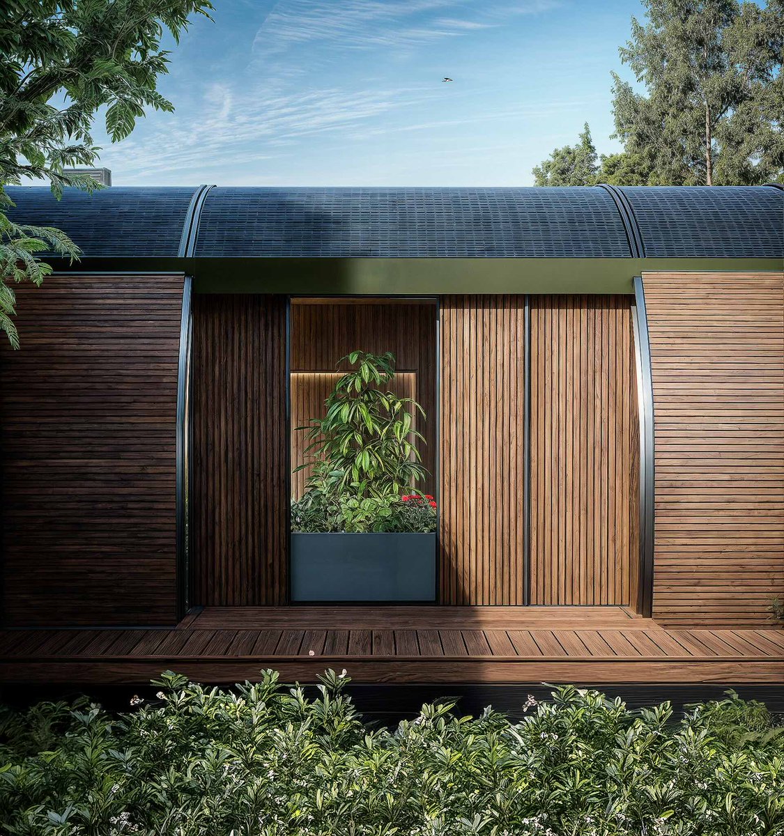 The entrance into our Namu home ✨
.
#namu #namuhome #issho #isshohabitat #habitat #entryway