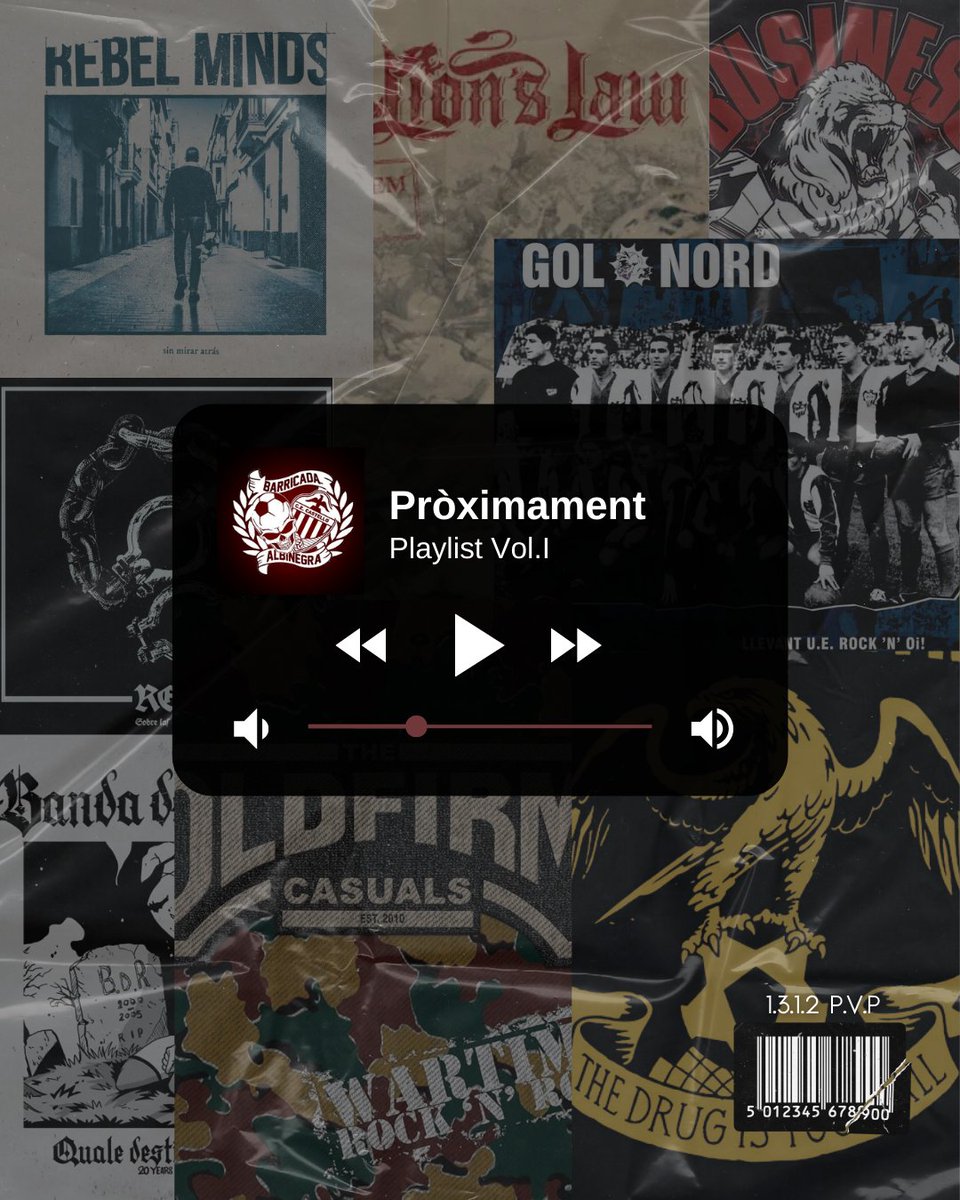 Les nostres prèvies no serien el mateix sense la nostra música.

Pròximament vol.I