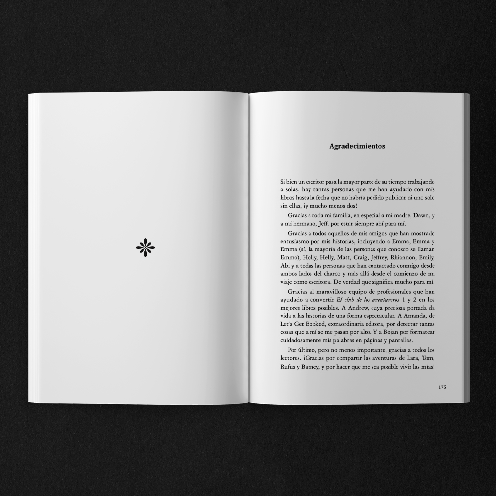 #portfolio
Aquí unas muestras del libro ‘El club de los aventureros y el templo del tesoro’ de Jemma Hatt, que hice este verano para <a href="/MuakalaEd/">Muákala Editorial</a>.

Portfolio y contacto profesional: davidsilvaestudio.com
#diseñoeditorial #libros #libroinfantil #maquetación #editorial #JemmaHatt