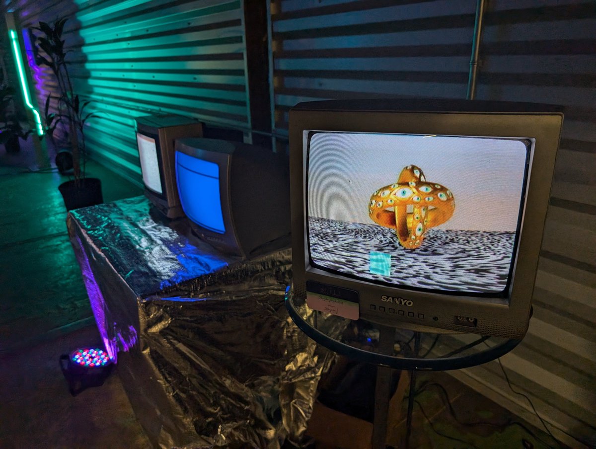 ciphermonk_eth's tweet image. In October 2024, FORGN STUDIO hosted &quot;Art Of Gen,&quot; showcasing generative art with AI, algorithms, lasers, and sculptures. With your support, we can create more events like this, where art and technology collide to inspire the future. #ArtTechFusion #SupportCreativity 

@DaCaldera…