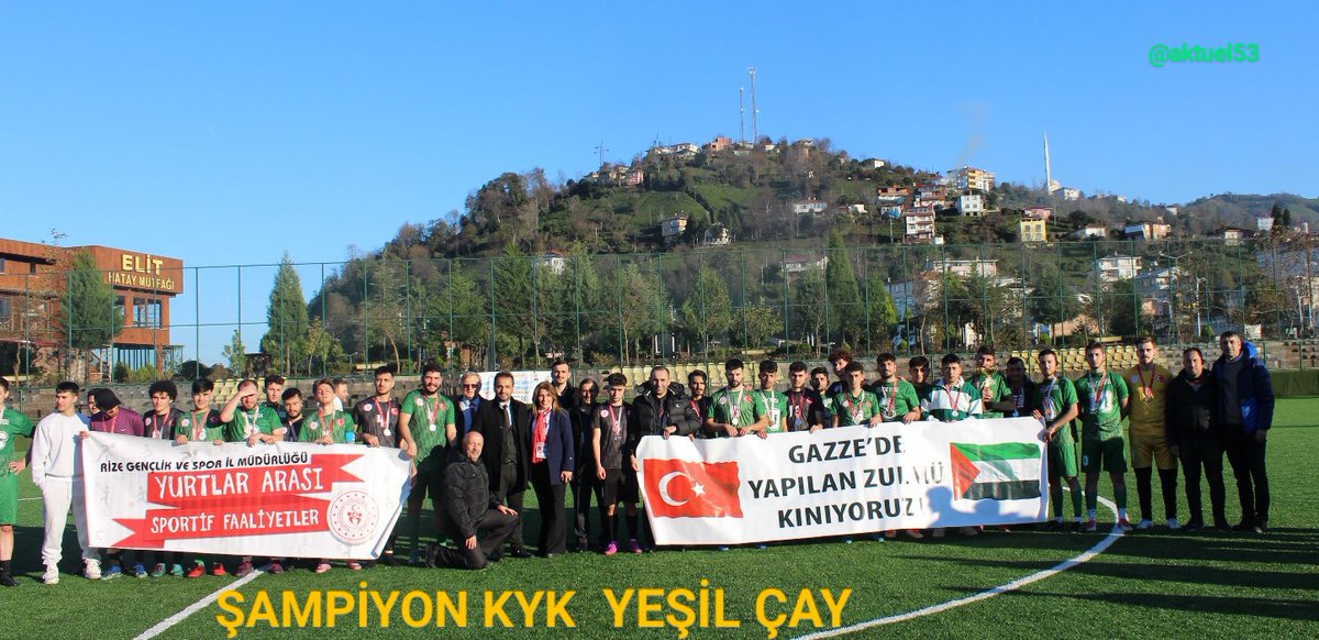 KseoluOsman's tweet photo. https://t.co/jp2gfVkyDL

#Rize Gençlik #Spor il Müdürlüğü, yurtlar arası #futbol turnuvasında şampiyon Yeşil Çay Yurt Müdürlüğü
@GSB_Rize
@OA_BAK
@EnsarMUTLU1
#YeşilMavi
#RizeYeşilÇay
#Gazze
#memur
#ÇaykurRizespor
#Fenerbahçe https://t.co/HMuwTqDWzR