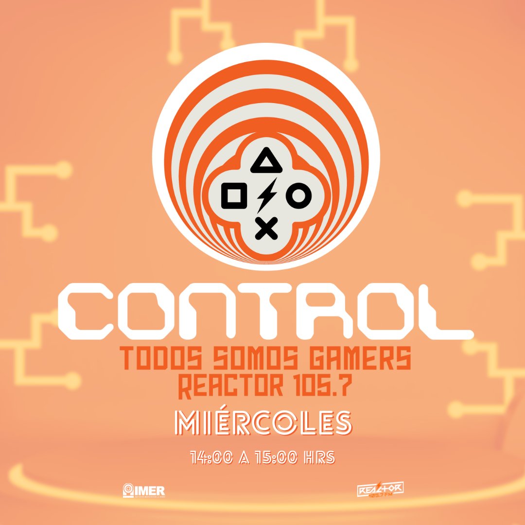 #LiberaLaReacción que marca el inicio de nuestro espacio dedicado a videojuegos junto a <a href="/XtremeThePlayer/">XtreMe 🎮</a> y <a href="/lisanotienetui1/">Mrzombiecomesesos</a>

Atentos a esta entrega de #ContRol que tenemos mucho que compartirles 😁🎮