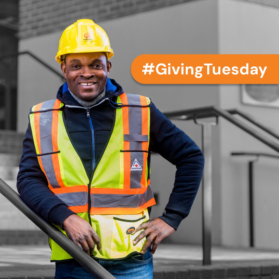 It's #GivingTuesday, a global day of generosity that takes place every year after #BlackFriday &amp; #CyberMonday. It's also our 500 Boot Challenge — help us reach our fundraising goal: emberscanada.org/donate-now/

🧡🧡🧡