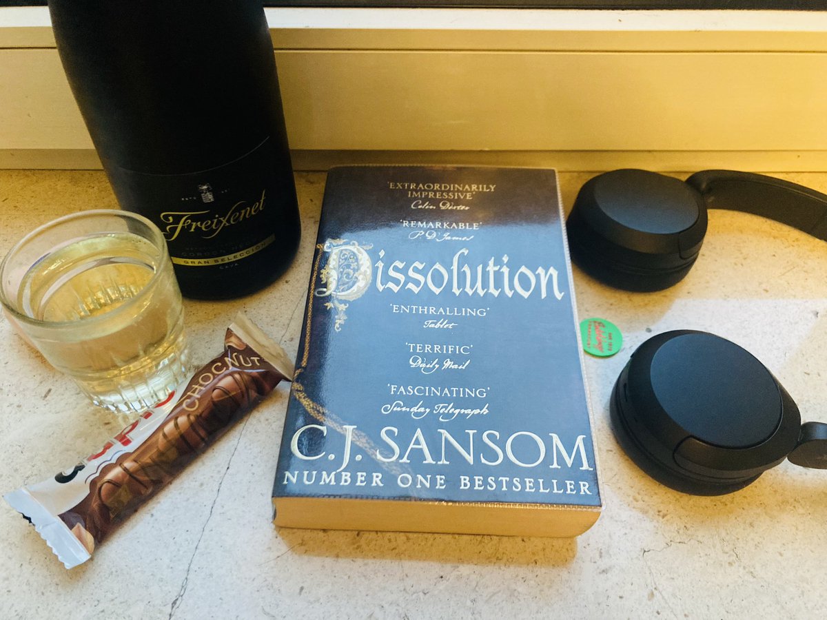 booksandwine76's tweet photo. Even if historical novels aren’t your usual oat milk latte, the storytelling and prose will have you hooked as Shardlake investigates a grisly murder in a monastery at the time of Cromwell and Henry XIII. This is a terrific detective novel pure and simple #CJSansom #Dissolution https://t.co/N0zmmDzVWl