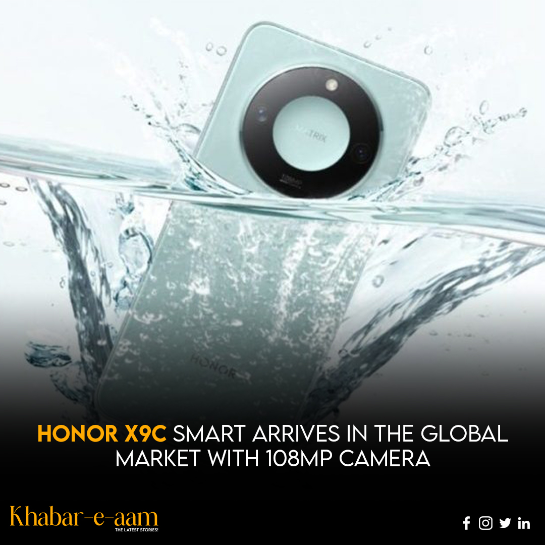 khabareaam's tweet image. Honor X9c Smart hits the global market, boasting an incredible 108MP camera and cutting-edge features. A perfect blend of style, performance, and affordability for tech enthusiasts worldwide!📸🌍

#HonorX9cSmart #108MPCamera #SmartphoneLaunch #TechInnovation #KhabarEAam