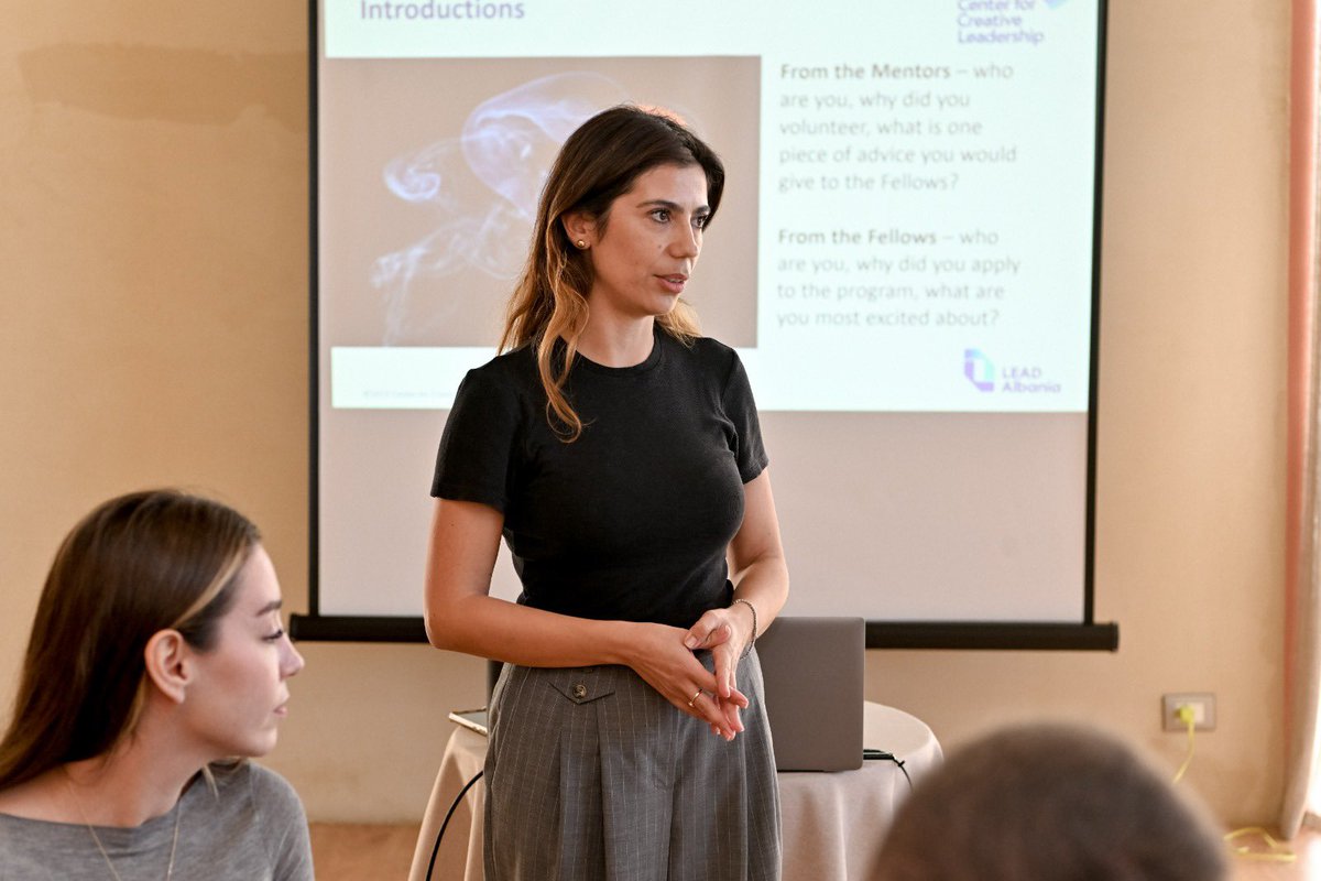ViaUnicaTravel's tweet photo. Returning as a Mentor with privilege and gratitude to start the onboarding program at the 12th Cohort leadership journey. 

This leadership training sessions are designed by Creative Center for Leadership experts exclusively for LEAD Albania Fellows. https://t.co/OB08EF7EuQ