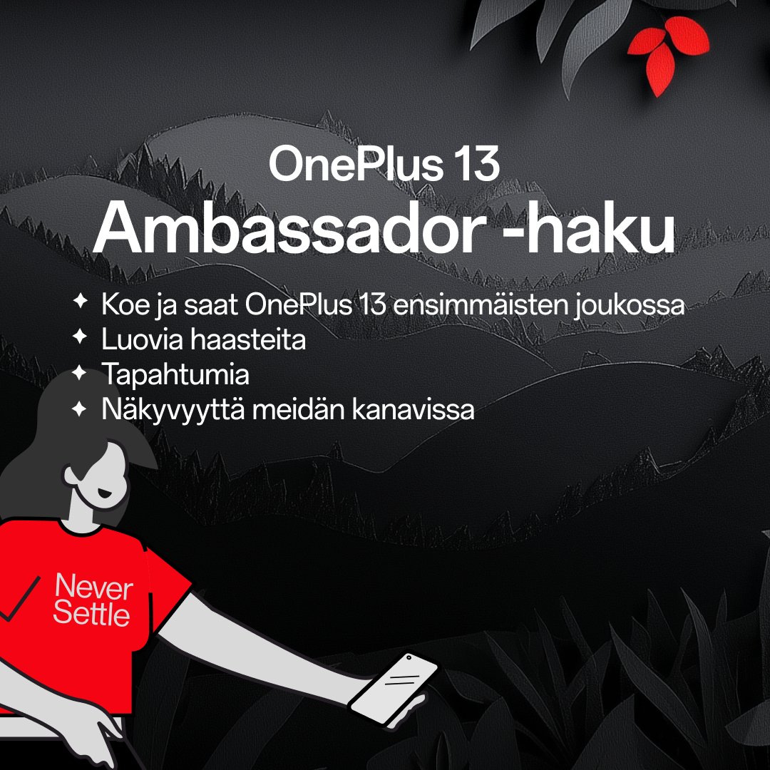 OnePlus Suomi tweet media