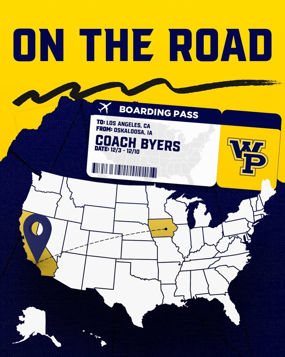 ๐ ๐ฎ๐๐ ๐๐๐ฒ๐ฟ๐ (@coachbyers34) on Twitter photo Just landed in So Calโผ๏ธ Mid Years <a href="/WPU_Football/">๐๐๐ก๐ก๐๐๐ข ๐๐๐ฃ๐ฃ ๐๐ค๐ค๐ฉ๐๐๐ก๐ก</a> is looking for difference makers to ADD to the Family
#WIN Just landed in So Calโผ๏ธ Mid Years <a href="/WPU_Football/">๐๐๐ก๐ก๐๐๐ข ๐๐๐ฃ๐ฃ ๐๐ค๐ค๐ฉ๐๐๐ก๐ก</a> is looking for difference makers to ADD to the Family
#WIN
