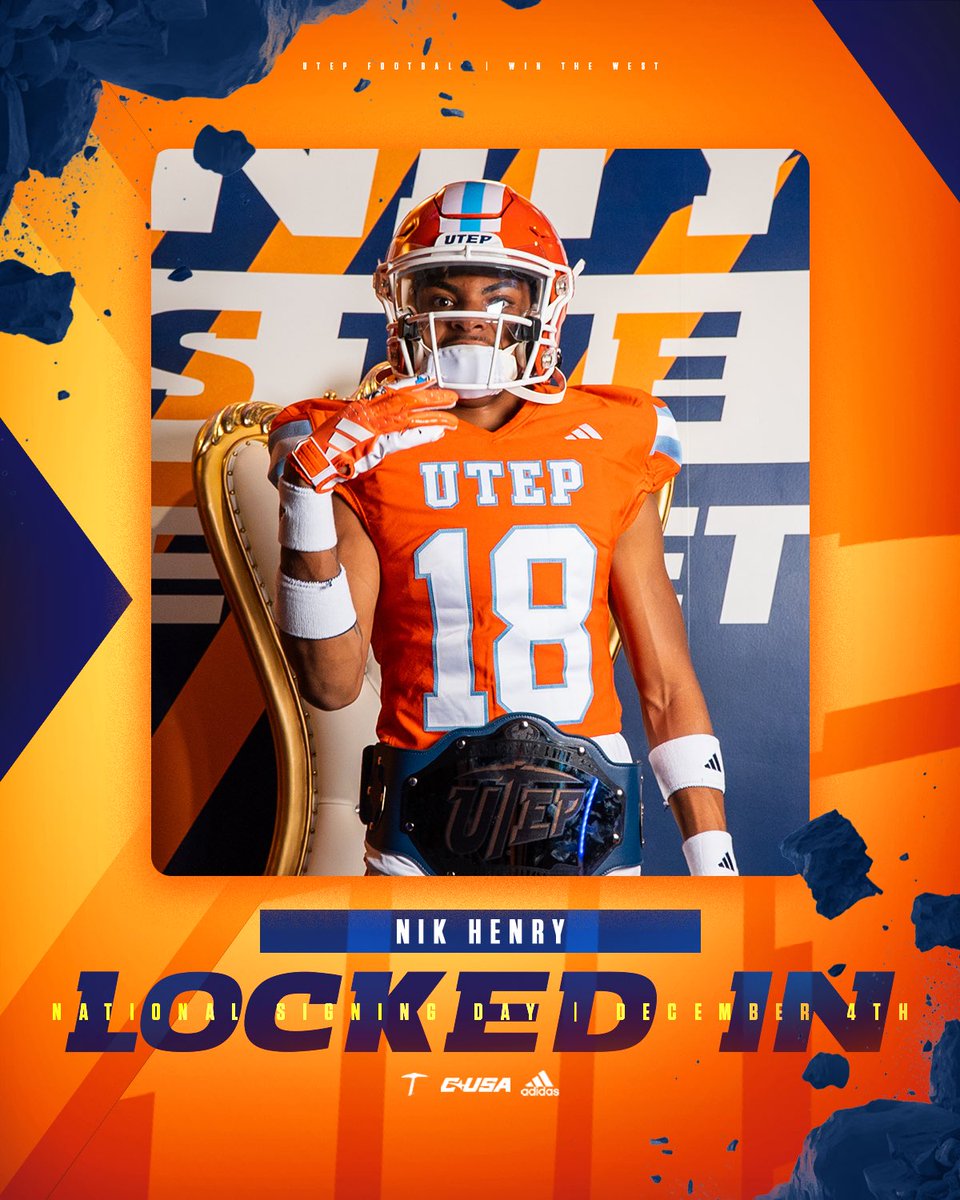 Let's come together to honor the outstanding achievement of <a href="/NikolasHenry4/">Nik Henry</a> on Wednesday, Dec 4th at 4:30 at SHS SAC Gym, where he will be signing his National Letter of Intent with <a href="/UTEPFB/">UTEP Football</a> ‼️ @KSATNick <a href="/SA_HCPreps/">SA_Hill CountryPreps</a> <a href="/_RL_Martin/">R.L. Martin</a> <a href="/BDammone/">Along The Wire</a> <a href="/GPowersScout/">Greg Powers 🏟️</a> <a href="/CoachSWUTEP/">Scotty Walden</a> <a href="/kwed/">KWED/Seguin Daily News</a>