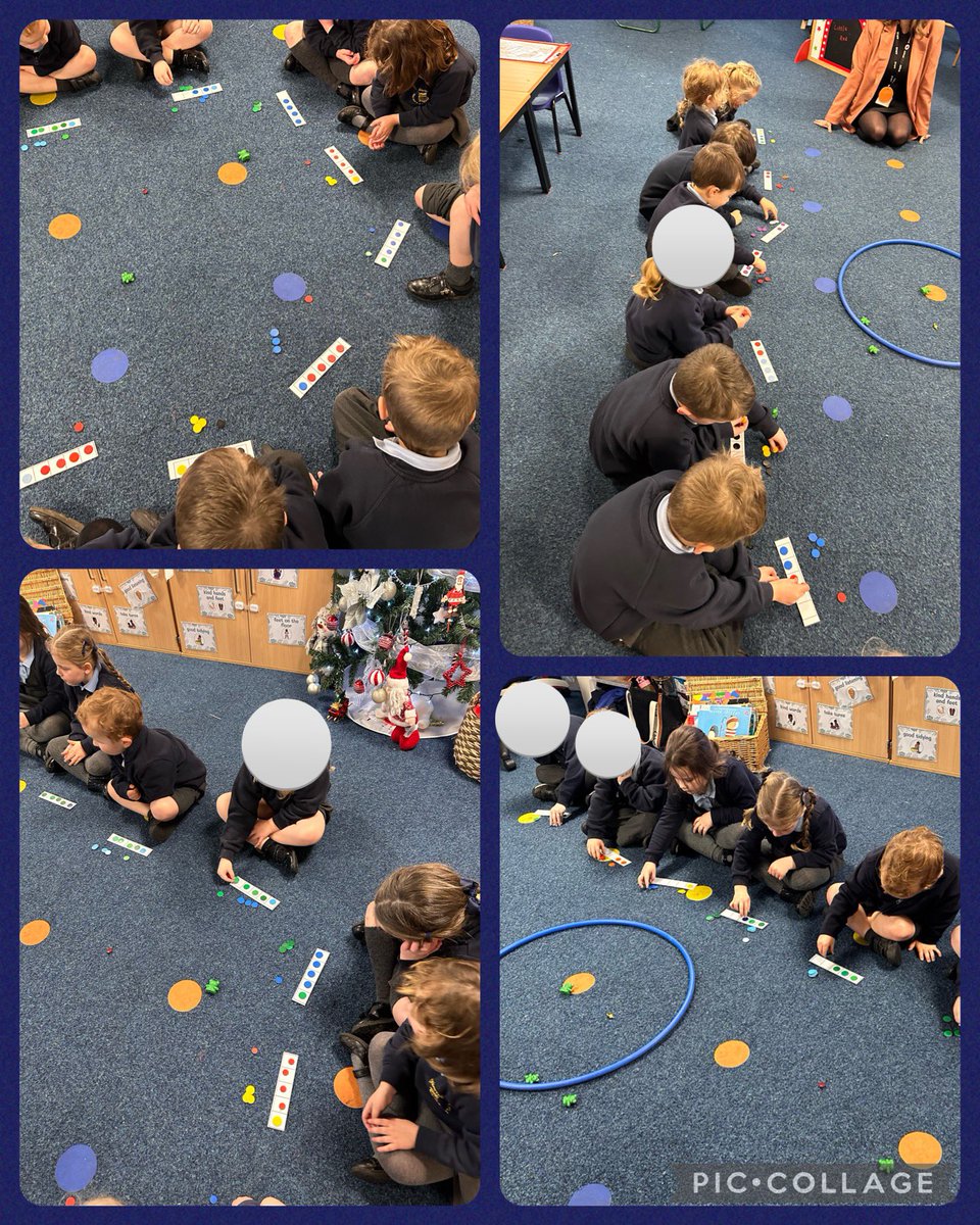In Reception we have been consolidating our understanding of the number ‘5’

We explored how ‘5’ is made up of other numbers by tossing 5 objects inside and outside a hoop. We then represented this in a 5’s frame! 

Ask us about our work when you next see us! 
#comberbachmaths