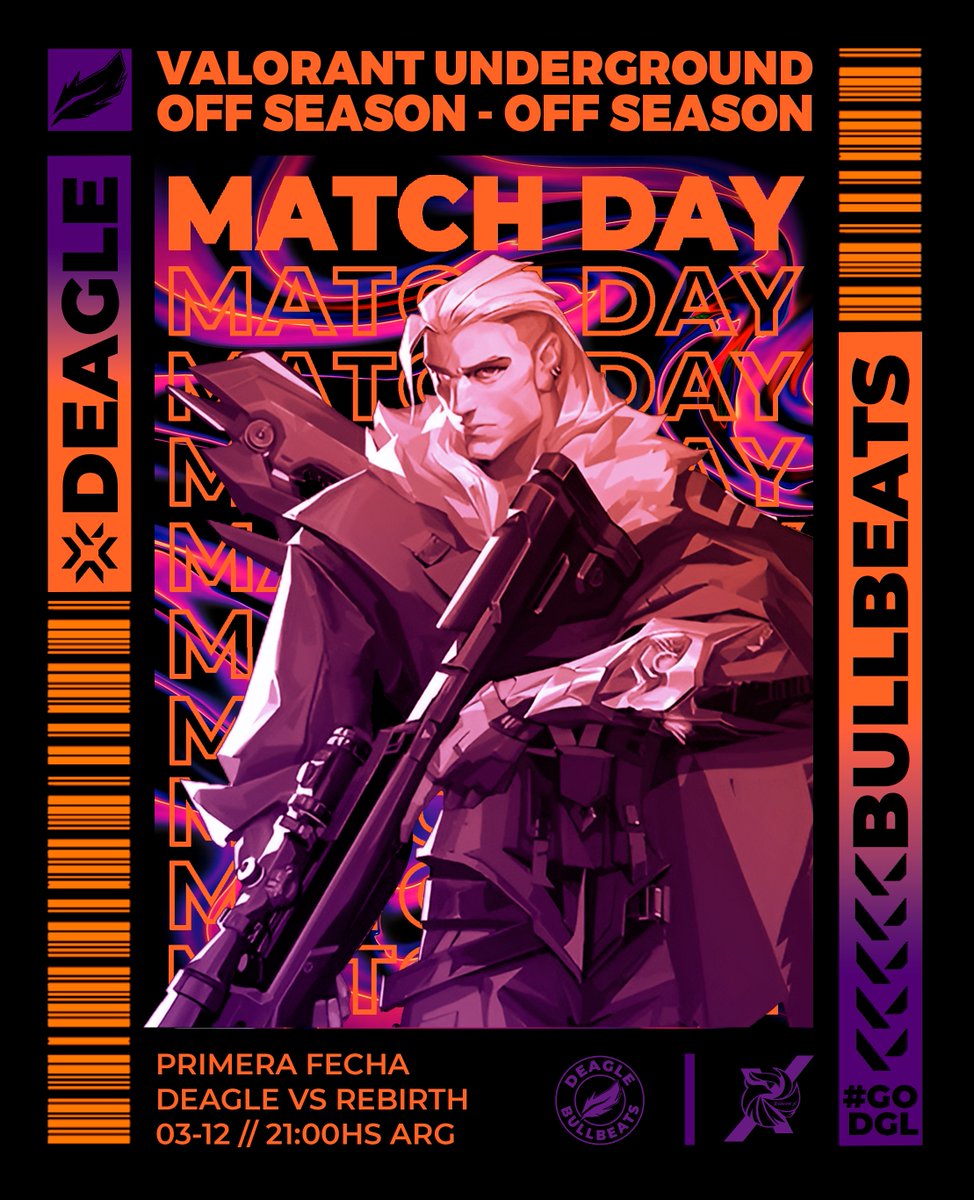 Deagle Esports (@deagleesports) on Twitter photo SE VIENE EL ÚLTIMO DEBUT DEL AÑO
En unas horas estaremos enfrentando a <a href="/Rebirthe_Sports/">Trident X Rebirth</a> disputando la primera jornada de la #UDG Off Season.
#GoDGL #BullBeats SE VIENE EL ÚLTIMO DEBUT DEL AÑO
En unas horas estaremos enfrentando a <a href="/Rebirthe_Sports/">Trident X Rebirth</a> disputando la primera jornada de la #UDG Off Season.
#GoDGL #BullBeats