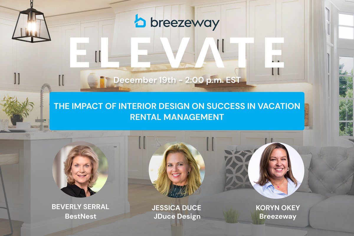 Unlock the Secret Weapon of Vacation Rental Success: Interior Design!
Join our webinar on Dec 19th at 2 PM to discover how strategic interior design can:
📈 Skyrocket booking rates
🌟 Create 5-star guest experiences
💰 Boost your property's profitability
hubs.la/Q02-dxP20