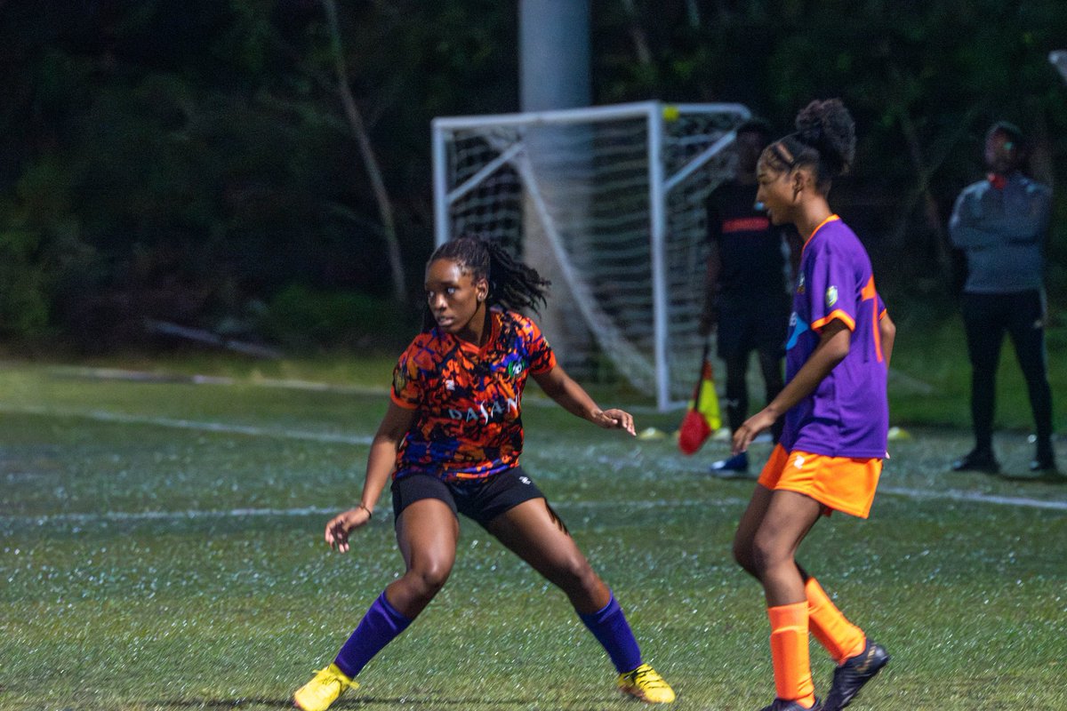 BahamasFootbal1's tweet image. Saturday’s matchup saw United Purple take on United White in an exciting clash! ⚽💜 Both teams brought energy and sportsmanship. 👏 #BahamasWomensFootball #GameRecap
