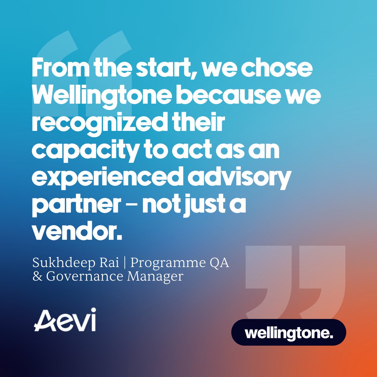 Wellingtone, Inc. tweet media
