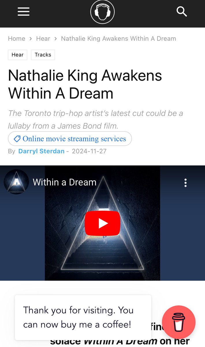 Nathalie King (@nathalieking_) on Twitter photo Love this 🖤 007 here I come! <a href="/Darryl_Sterdan/">Tinnitist_Darryl Sterdan</a>
#electropop #unsigned #singersongwriter
tinnitist.com/2024/11/27/nat… Love this 🖤 007 here I come! <a href="/Darryl_Sterdan/">Tinnitist_Darryl Sterdan</a>
#electropop #unsigned #singersongwriter
tinnitist.com/2024/11/27/nat…