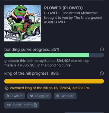 plowedonsol's tweet photo. KOH LETS GOOOO #MEMESEASONISNTOVER #GETPLOWED https://t.co/icUiUNmjC2