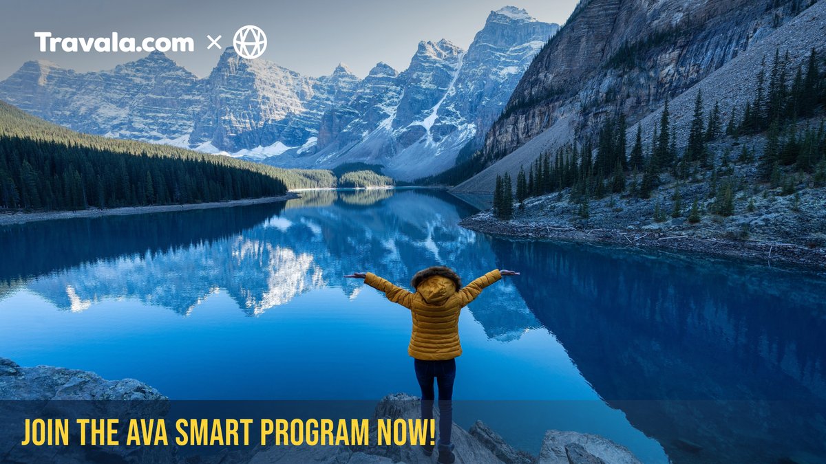 Travala.com 🏨 ✈️ (@travalacom) on Twitter photo Discover the <a href="/AVAFoundation/">AVA Foundation</a> Smart Program!
Join for FREE and unlock awesome perks — exclusive discounts, loyalty rewards, and more. 💎✨
Travel smarter! Discover the <a href="/AVAFoundation/">AVA Foundation</a> Smart Program!
Join for FREE and unlock awesome perks — exclusive discounts, loyalty rewards, and more. 💎✨
Travel smarter!