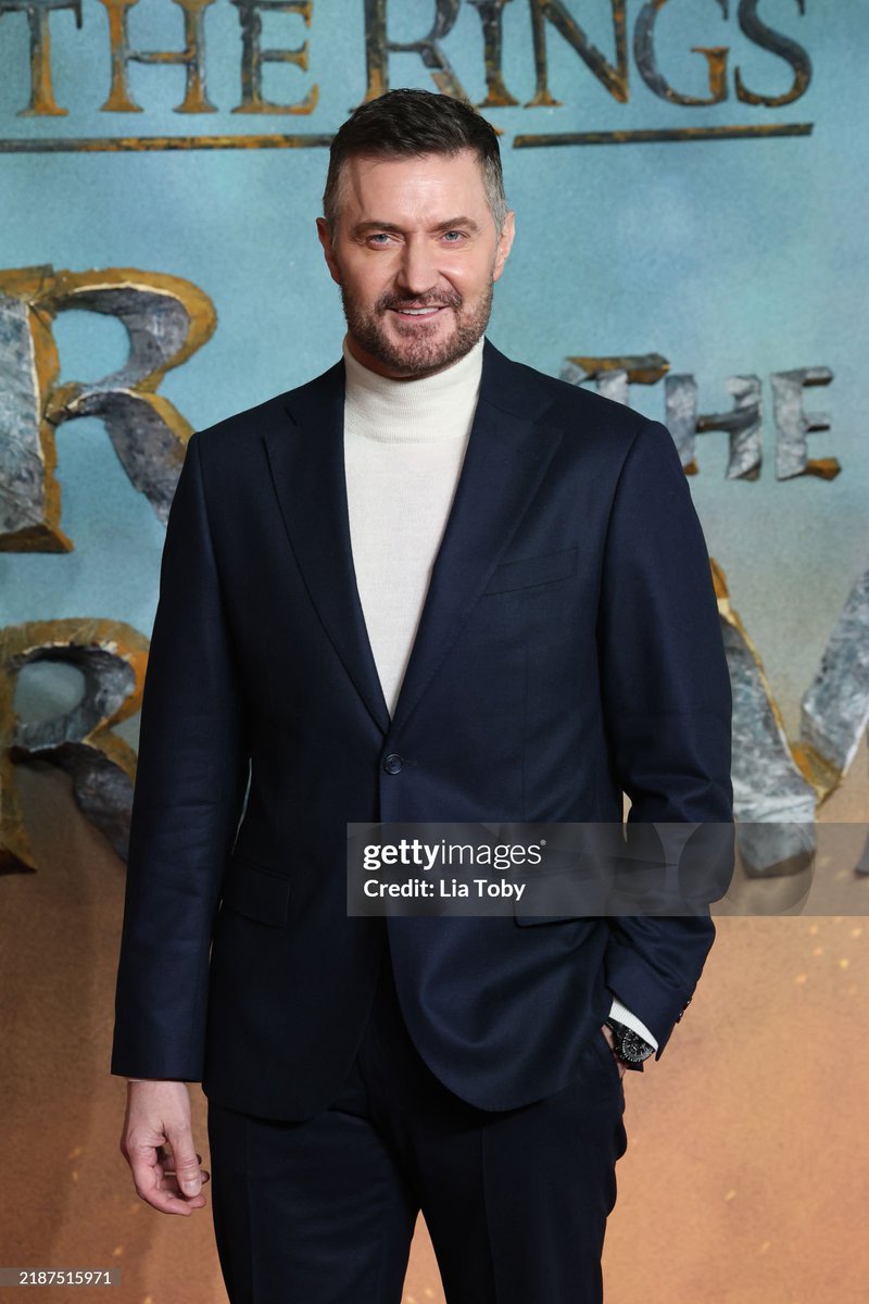#RichardArmitage attends "The Lord of the Rings: The War of the Rohirrim" World Premiere