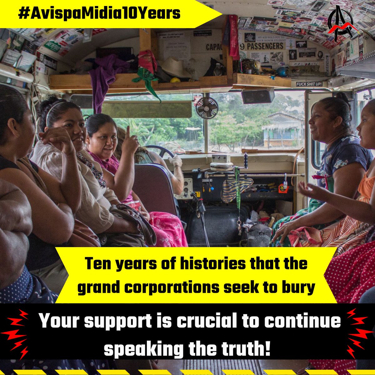🌍The truth is priceless. Ten years of independent journalism, but to continue we need your support. You make it possible! 👉 gofund.me/229d26d0 🆘

#AvispaMidia10Years #Thanksgiving #Thanksgiving2024 #thanksgivingdinner #crowdfunding #equitycrowdfunding #gofundme #free