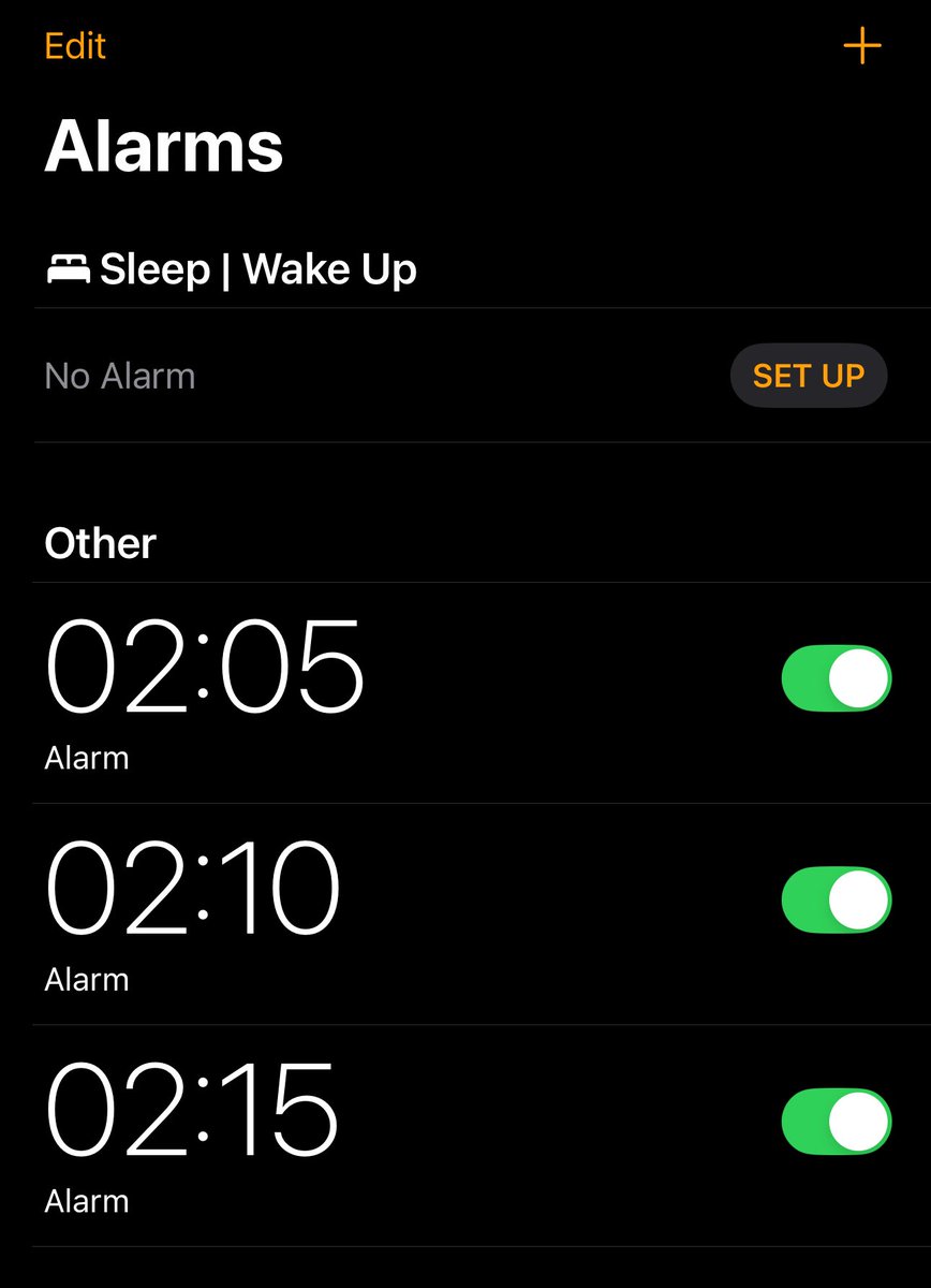 Tomorrow is an early one 😮‍💨