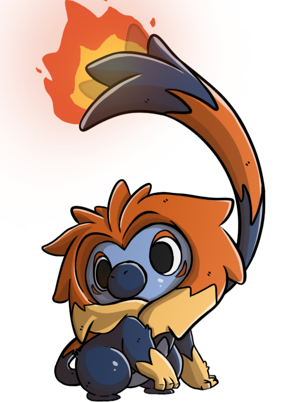 Finalizei o pokemon, aceito sugestões pro nome dele😃