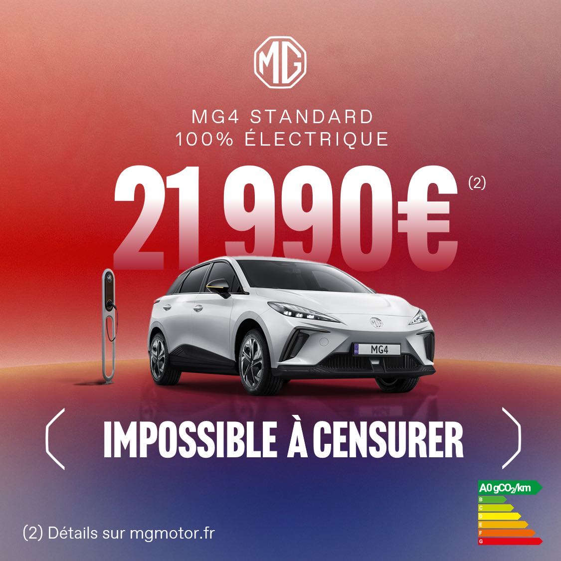 MGMotorFrance's tweet photo. Quand certains reculent, MG avance.  https://t.co/PzGaab8KFv https://t.co/cS50HcCNOQ