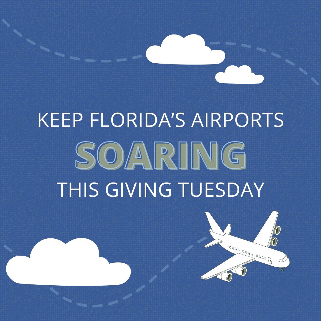 FLairports's tweet photo. By giving to the Florida Airports Council Education Foundation, you can help inspire our state’s next generation of aviation professionals. ✈️ Donate today at https://t.co/zBgWmsBSRF https://t.co/E4f8qAv7tr