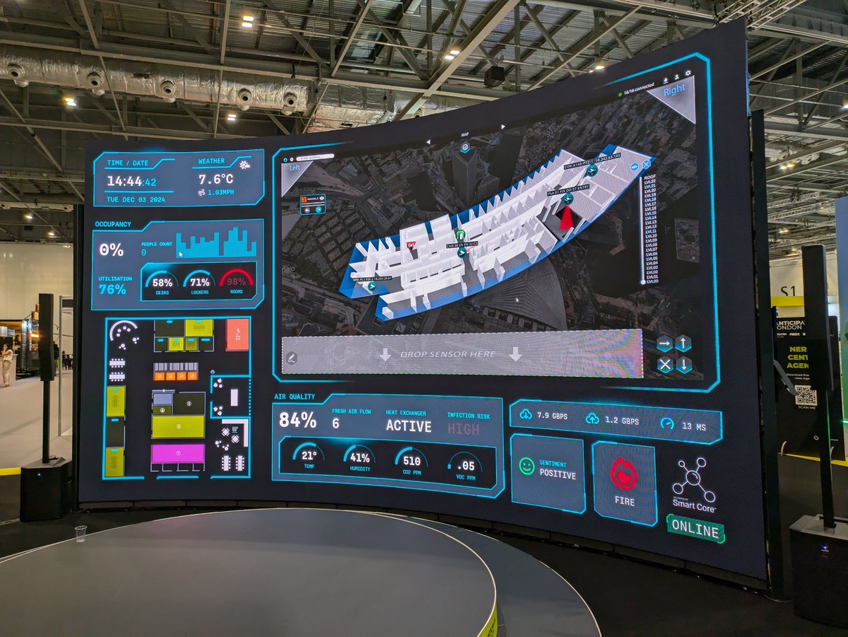 bfrancis's tweet photo. Representing @Krellian at the Facilities Show at @Anticipate_LDN this week and learning about some cool #smartbuilding technologies. https://t.co/tHDFc93S6E