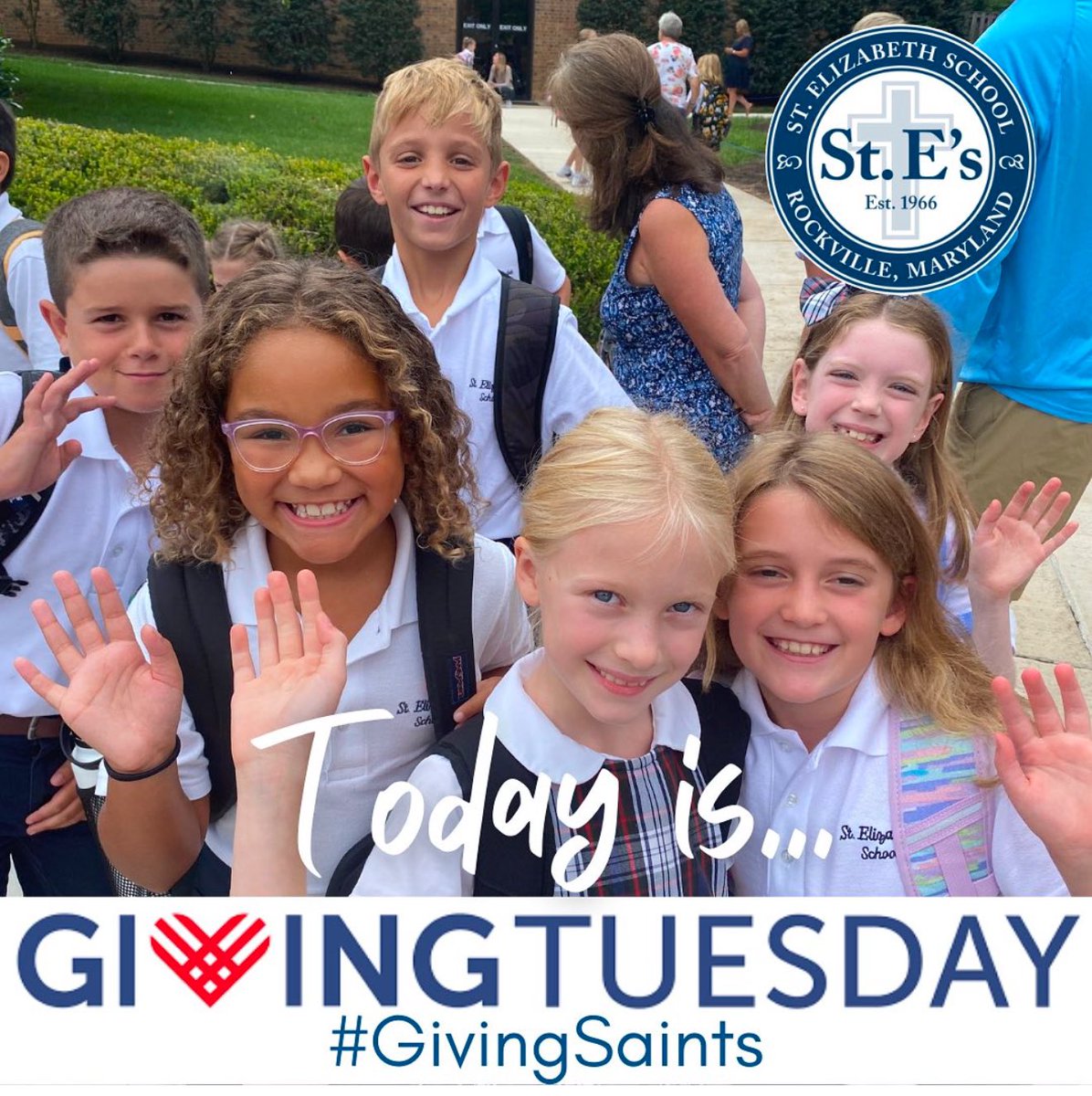StEsRockville's tweet image. It’s Giving Tuesday and the start of the St. E’s Annual Fund! We hope you will consider St. Elizabeth School in your giving plans. Every dollar you donate goes toward supporting our students, faculty, &amp;amp; community. Visit stelizabethschoolmd.org/annual-fund.
#GivingSaints
#ADWcommUNITY
