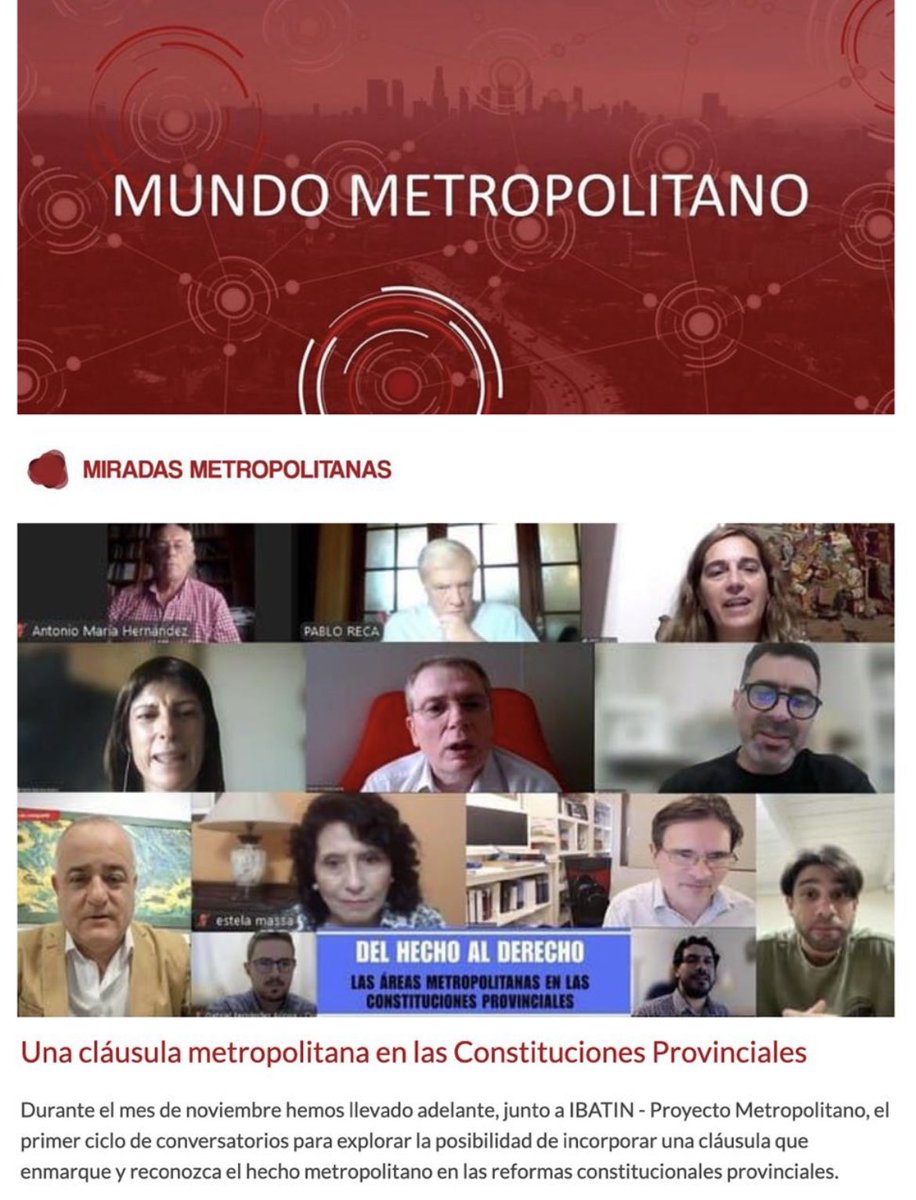 Proyecto Metropolitano tweet media