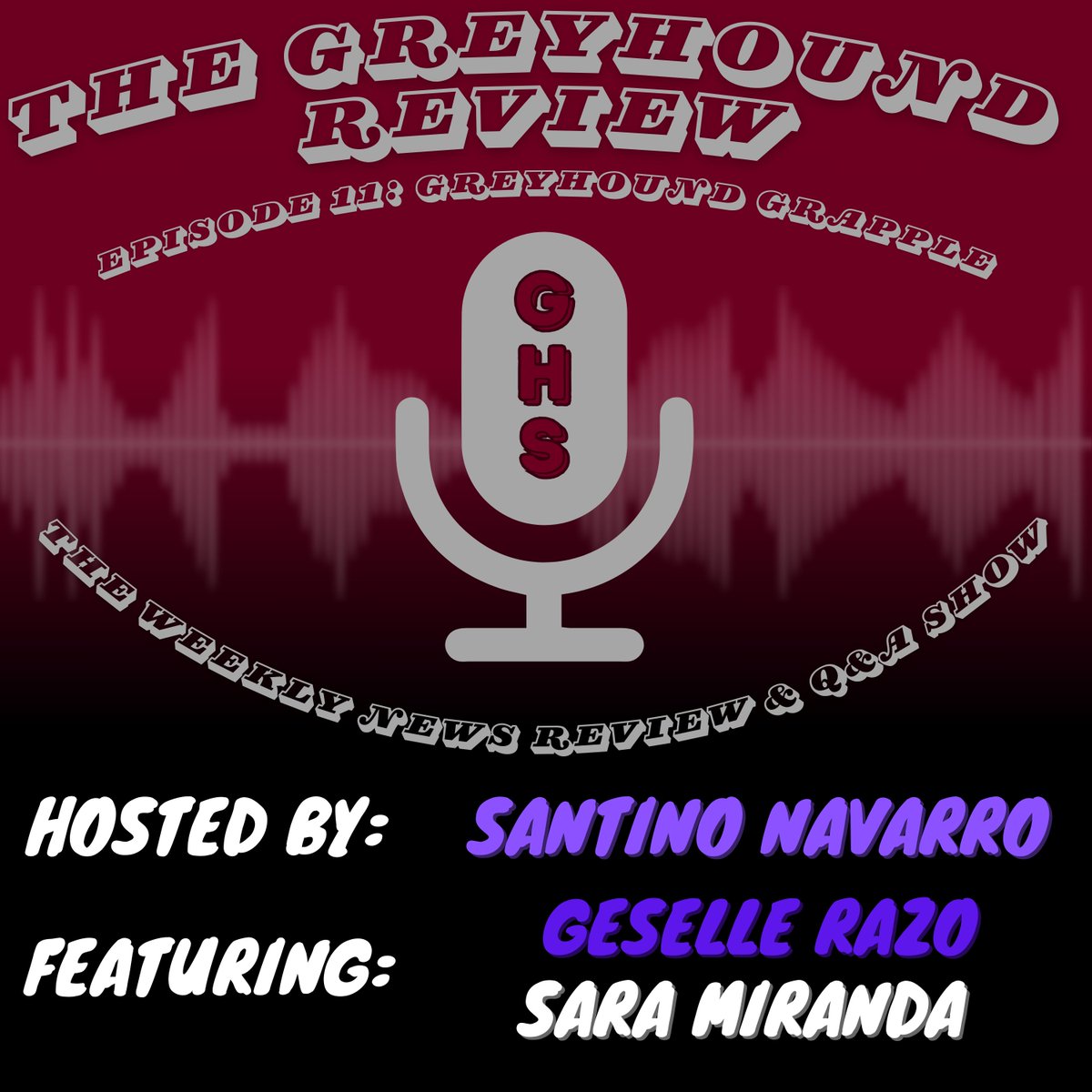 GreyhoundXpress's tweet photo. Winter sports are live and with that comes more athletes for the Greyhound Review! This week we feature athletes of the Girls Wrestling Team in Episode 11: Greyhound Grapple. Be sure to ask your questions for our guests down in the comments below. https://t.co/lwHeq3k1EU