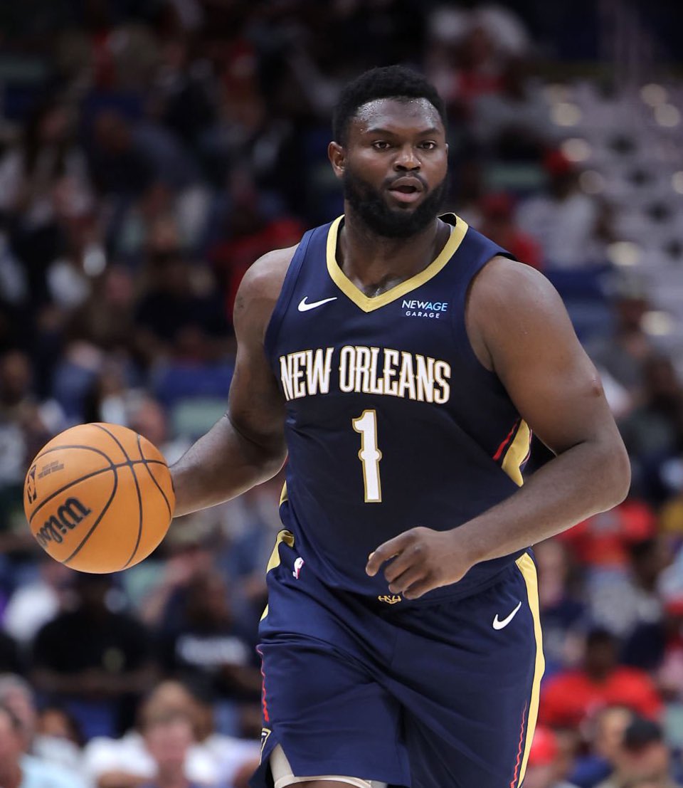 TheDunkCentral's tweet image. “Zion Williamson has been out for about a month and he's not close to coming back.” 

- @ShamsCharania 

(Via @PatMcAfeeShow )