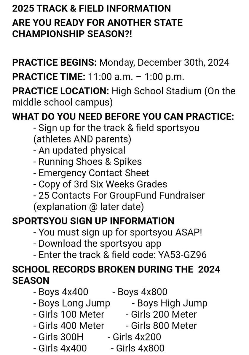 Red Oak Track & Field tweet media