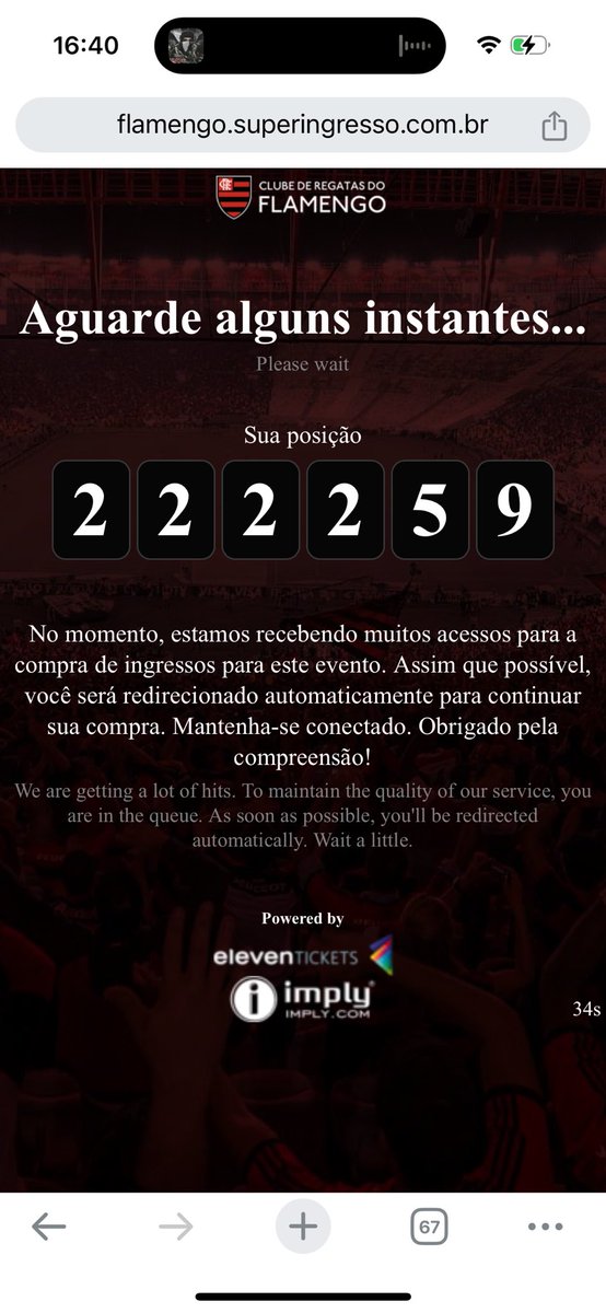 naogostodecerv's tweet photo. EU ESTAVA EM 20K E A PORRA DO SITE CAIU.. QUANDO VOLTOU ME COLOCARAM PRA 222K VAI SE FUDER..

Eu só quero dar tchau pro @gabigol https://t.co/zIfT1WURrI