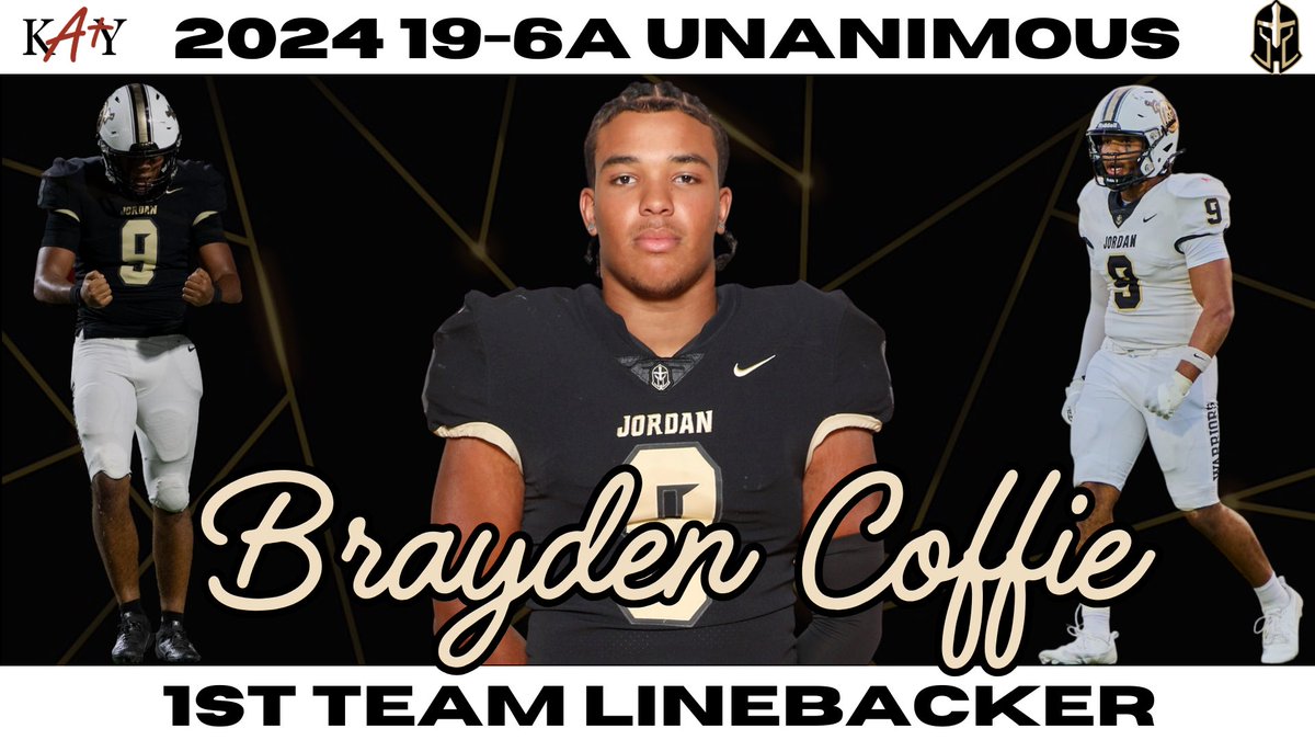 District UNANIMOUS 1st team Linebacker 
Class of 2025 LB <a href="/_Brayden_Coffie/">Brayden Coffie</a> 
District stats:
84 Tackles
4 Sack
1Forced Fumble
10 TFL