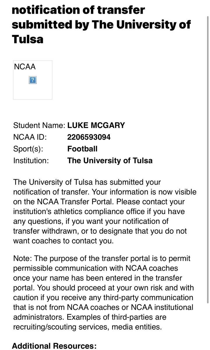 Officially in the transfer portal with 2 years of eligibility!