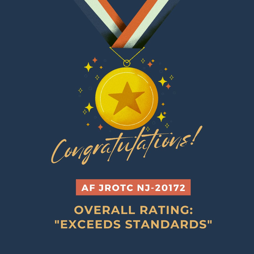 MOHS AFJROTC Booster Club (@mohsafjrotcbc) on Twitter photo The Mt Olive & Roxbury AF JROTC unit earned an "Exceeds Standards" in every single Cadet Assessment area during their inspection and will be granted the Distinguished Unit Award.
<a href="/MountOliveTSD/">Mount Olive Township School District</a> <a href="/PrincipalMOHS/">Mount Olive High School</a> <a href="/MOMSactivities/">Mt. Olive MS Sports & Activities</a> The Mt Olive & Roxbury AF JROTC unit earned an "Exceeds Standards" in every single Cadet Assessment area during their inspection and will be granted the Distinguished Unit Award.
<a href="/MountOliveTSD/">Mount Olive Township School District</a> <a href="/PrincipalMOHS/">Mount Olive High School</a> <a href="/MOMSactivities/">Mt. Olive MS Sports & Activities</a>
