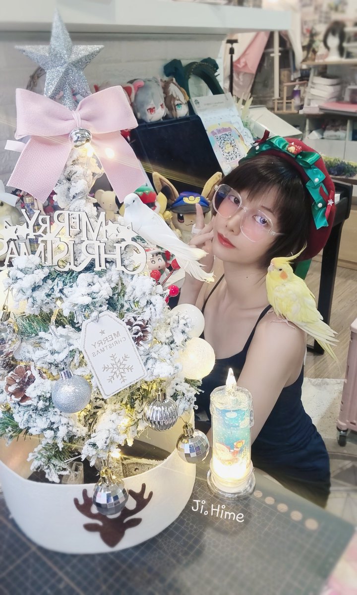 Ji_Hime_69's tweet photo. X'Mas is coming ~ 
🥰🐥🎅🎄❄️

#jihime #fateji #funny #goodvibes #goodmorning #goodday #birds #birdlovers #streamergirl #cosplaygirl #contentcreator #streamer #gamers #casualgamer #firstimer #Christmas #christmas2024 #christmastree #ChristmasDecor #memes #justforfun #xmas https://t.co/ZwObZSeJmf