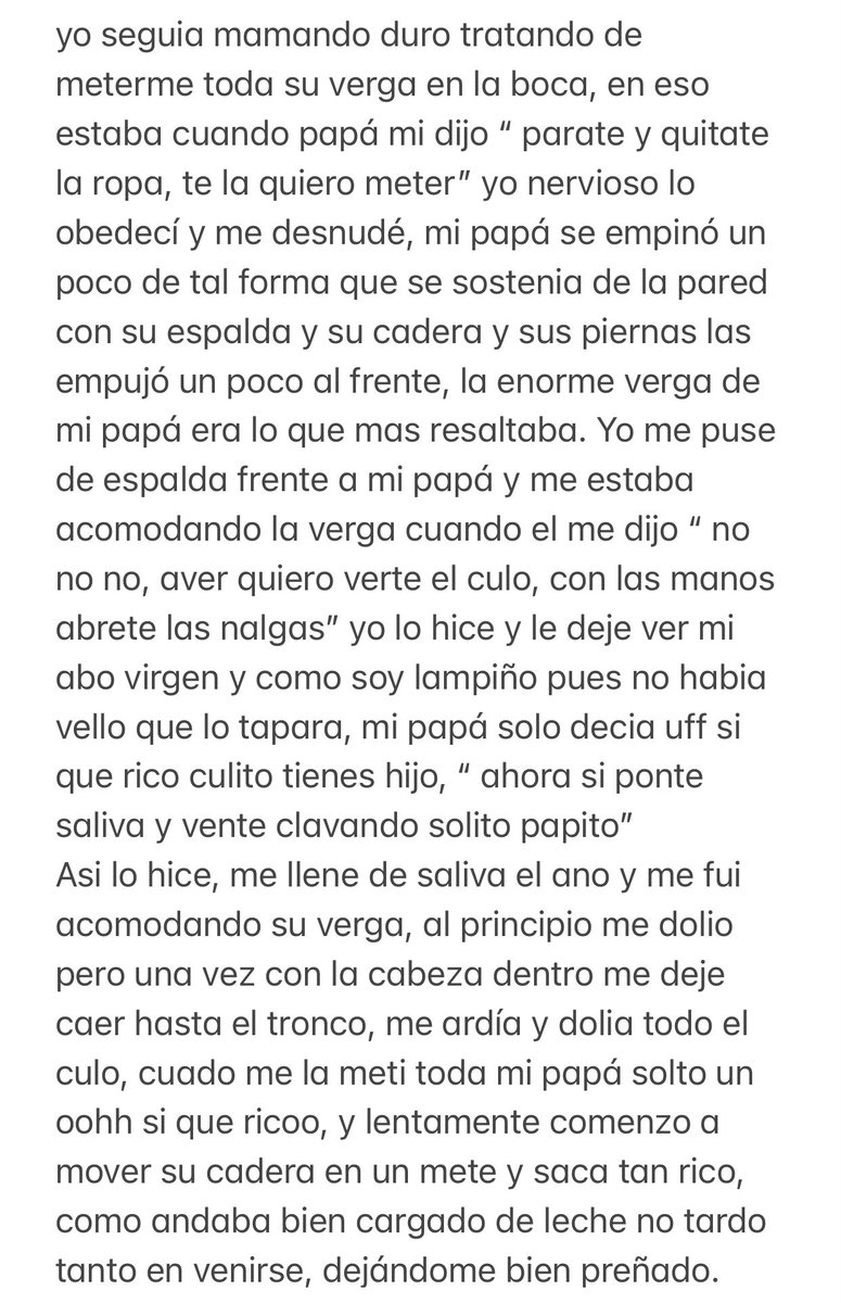 insexxxto's tweet photo. Echándole un mano a Mi Papá 👦🏻👨🏻‍🦱🔥🔥🔥🔥🔥🔥🔥🔥🔥🔥🔥🔥🔥🔥

#relatos #gay #incestogay #cruisingay #sexoconpapá #fyp #viral
Deja tu like y comparte 🫰🏻 https://t.co/d0ugwpLJs5
