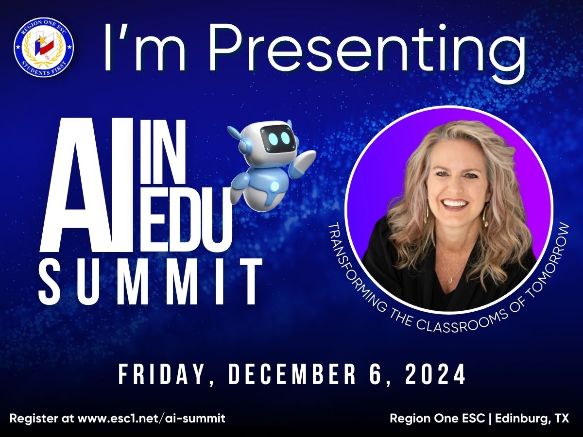 jlo731's tweet photo. I'm SO excited to be presenting @magicschoolai  with @EduTechWizard  at @RegionOneESC on Friday! We hope to see you there! Come stop by our table, grab some swag, and snap a selfie! 💜 🪄
#MEGAbyte #R1AIinEdu #magicschoolai #teachersaremagic #madewithmagic https://t.co/fb4VLvvdmo