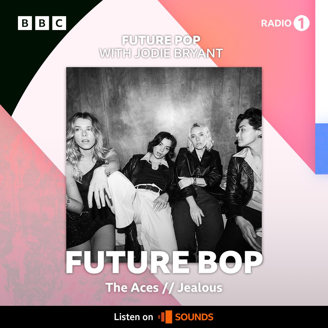 the aces (@theacesofficial) on Twitter photo Tune into <a href="/BBCR1/">BBC Radio 1</a> tomorrow at 11:15am PT to hear us chat with <a href="/jodierosebryant/">Jodie Bryant</a> about our new track “Jealous”!!! 🪩 Tune into <a href="/BBCR1/">BBC Radio 1</a> tomorrow at 11:15am PT to hear us chat with <a href="/jodierosebryant/">Jodie Bryant</a> about our new track “Jealous”!!! 🪩