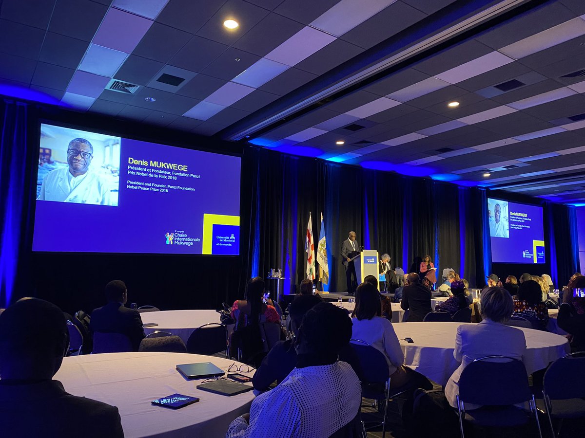 Chaire internationale Mukwege tweet media