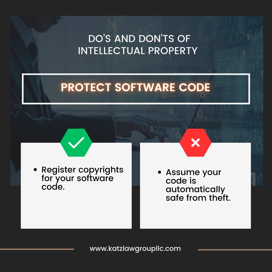 katzlawgroupllc's tweet image. Secure your software – copyright your code today!

#katzlawgroupllc #softwareIP #codingrights
