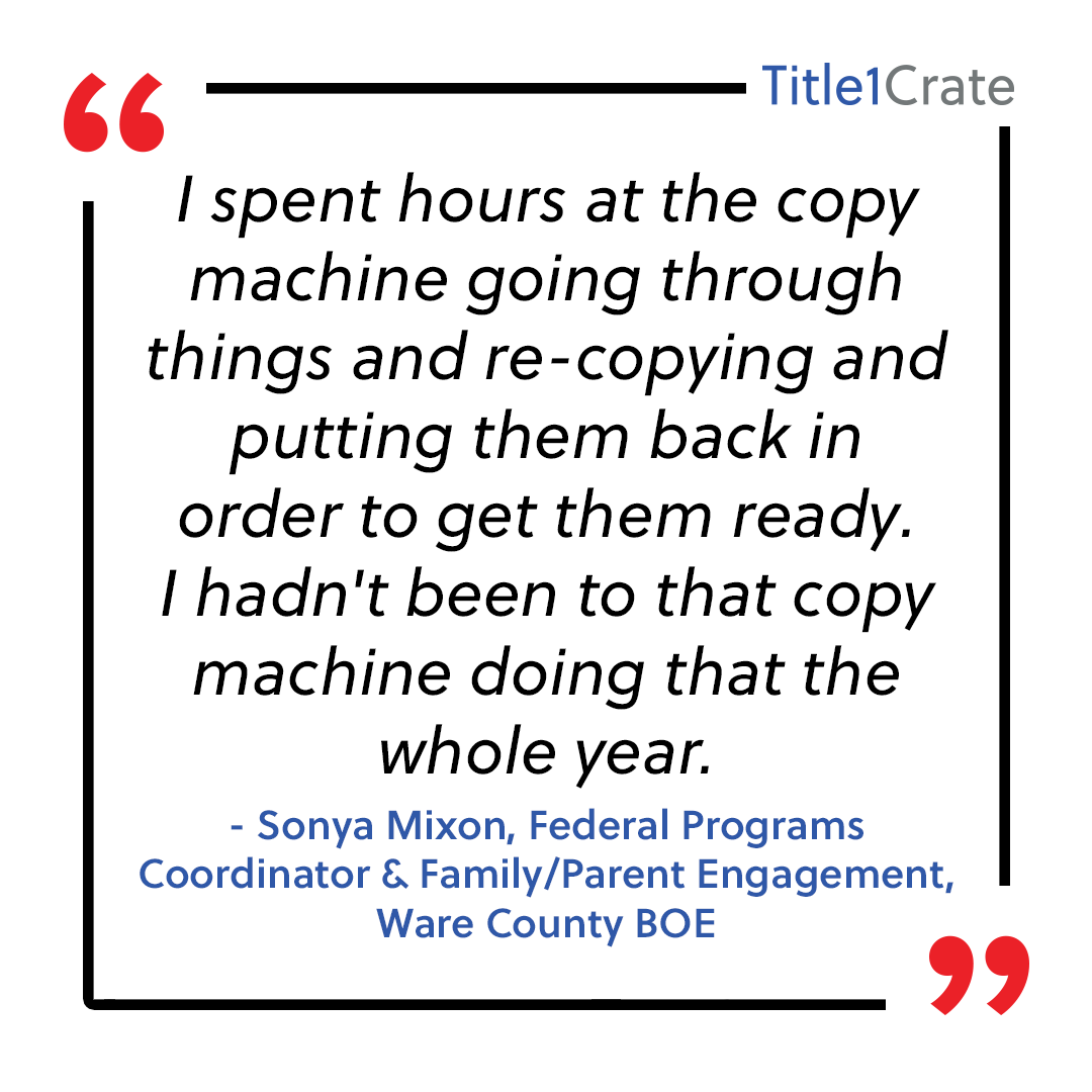 Endless paperwork slowing you down? Title1Crate simplifies compliance so you can focus on making a difference in your school/district. ✨

Learn More: 806technologies.com/title1crate/

<a href="/JustThnkin/">JustThinking</a> <a href="/mhailey12/">Mark Hailey</a> <a href="/rossroberts/">Ross Roberts</a> @josephrotundo