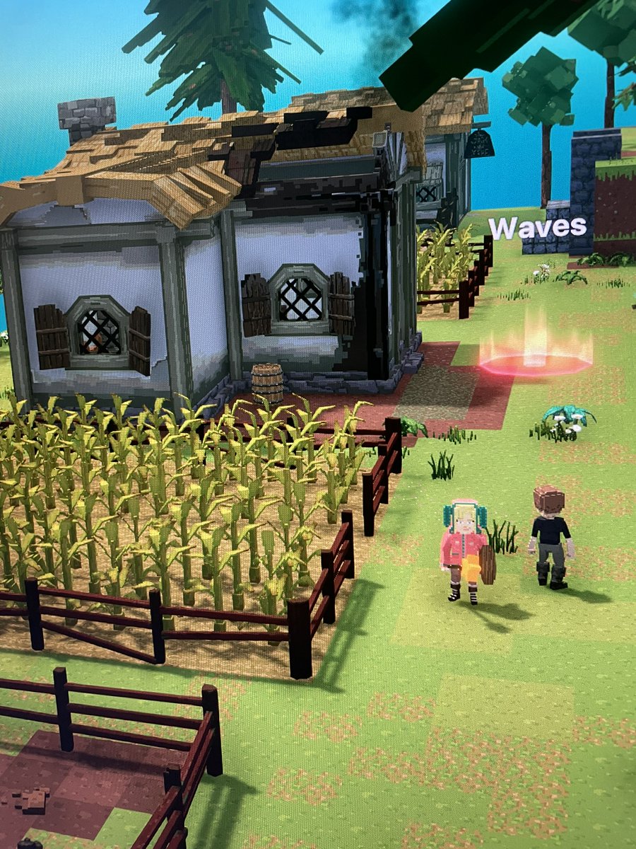 Winne752's tweet photo. Virtual farming is honest work! 🚜🌾 @SquareEnix Join me down on the Farmlands Farm in @TheSandboxGame. https://t.co/b9pwxa3OW5 #TheSandbox #AlphaSeason4 #AS4SocialChallenge https://t.co/bfYTs4xDKB