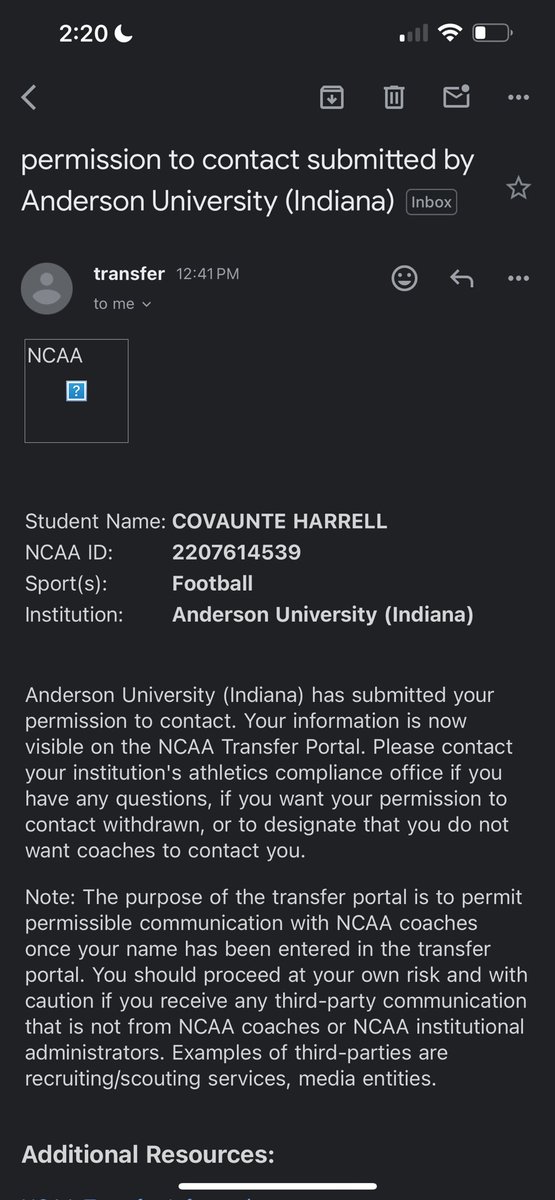 CoCo Harrell tweet media